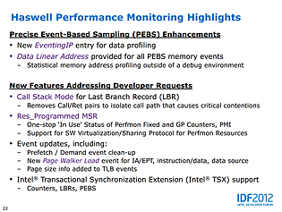 Intel Haswell-Präsentation (Slide 22)